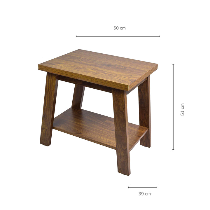 Mesa de Centro Mini-Matcha de Madera Café