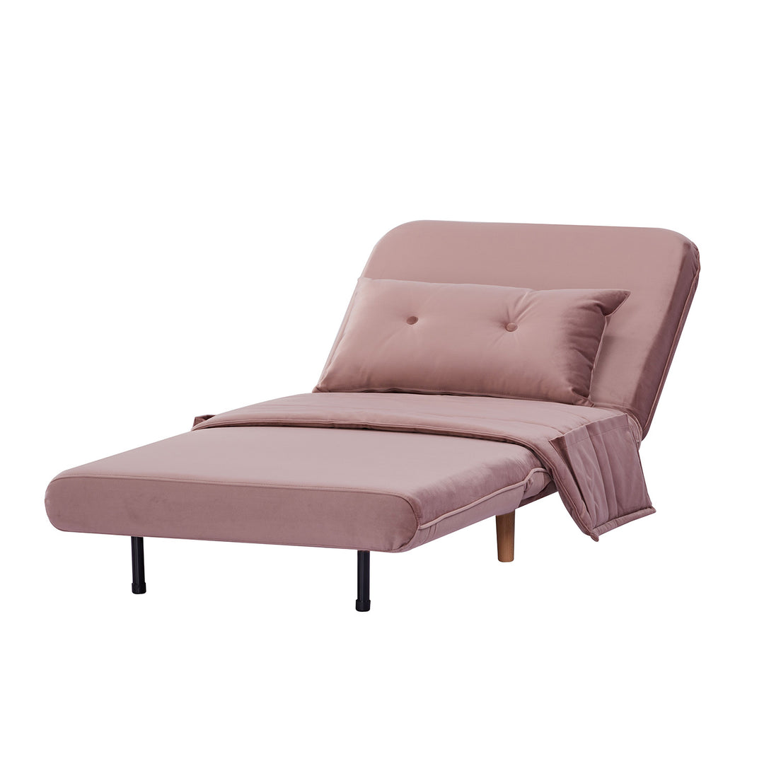 Sofá Cama Individual Muna Rosa