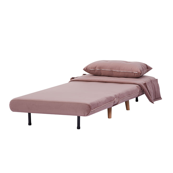 Sofá Cama Individual Muna Rosa