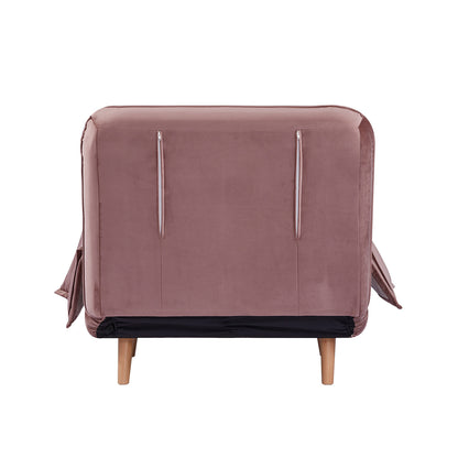 Sillón Sofá Cama Individual Muna Rosa