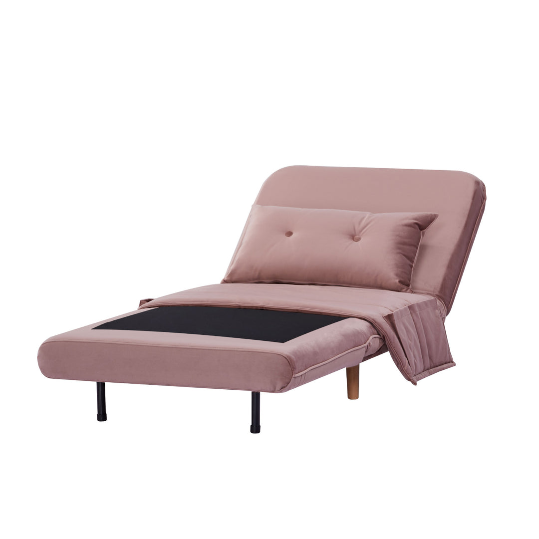 Sofá Cama Individual Muna Rosa