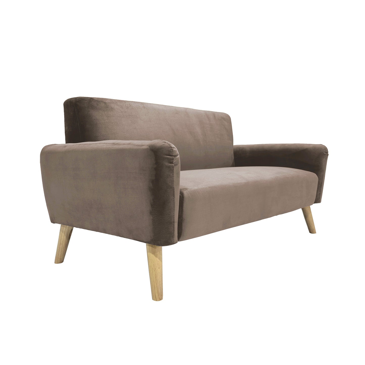 Sofá 2 Plazas Nemi Marrón