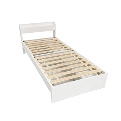 Cama Individual Nórdica con Cajones