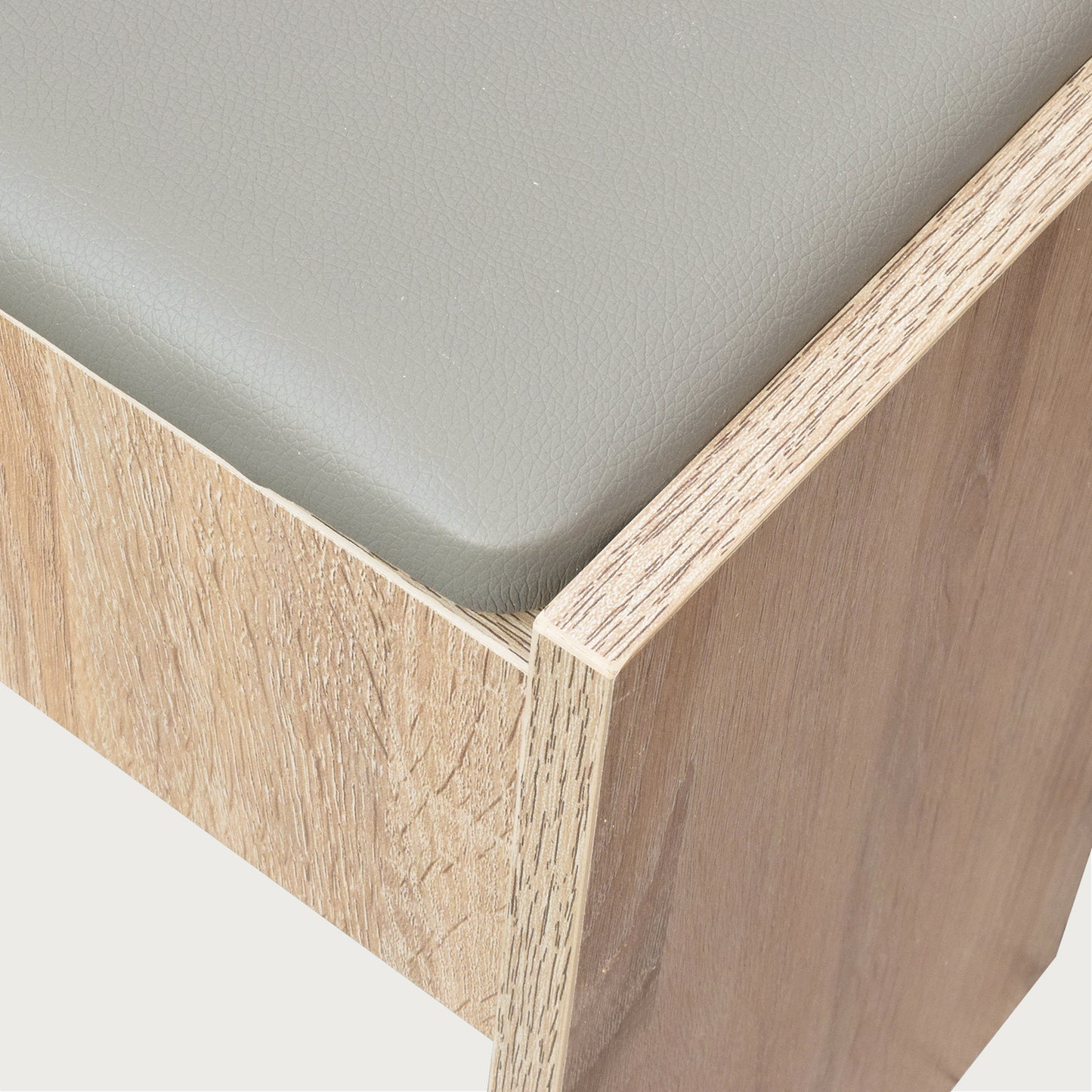 Tocador Minimalista Estilo Madera Roble con Banco