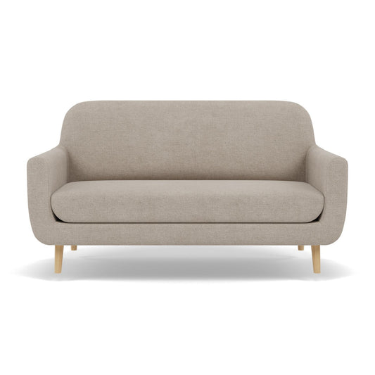 Sofá 2 Plazas Palma Tela Montreal Beige