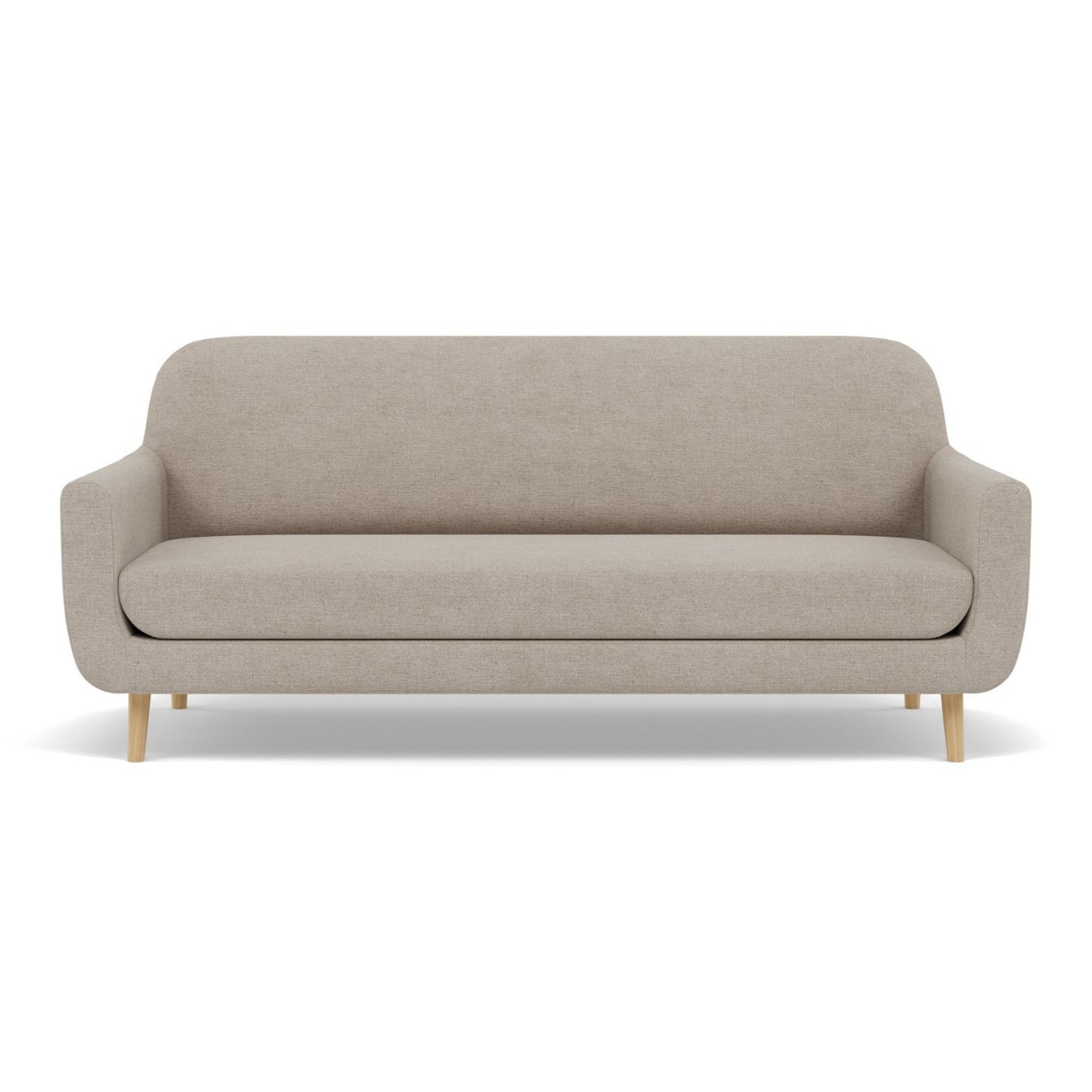 Sofá 3 Plazas Palma Tela Montreal Beige
