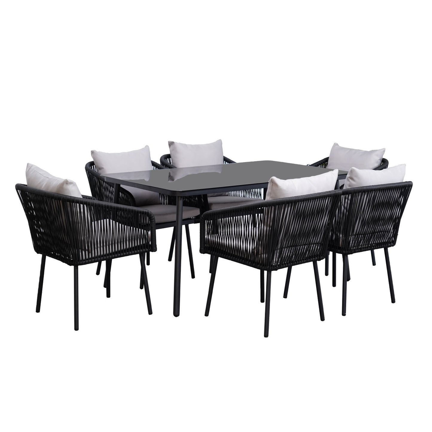 Set de Exterior Samui 6 Sillas + Mesa