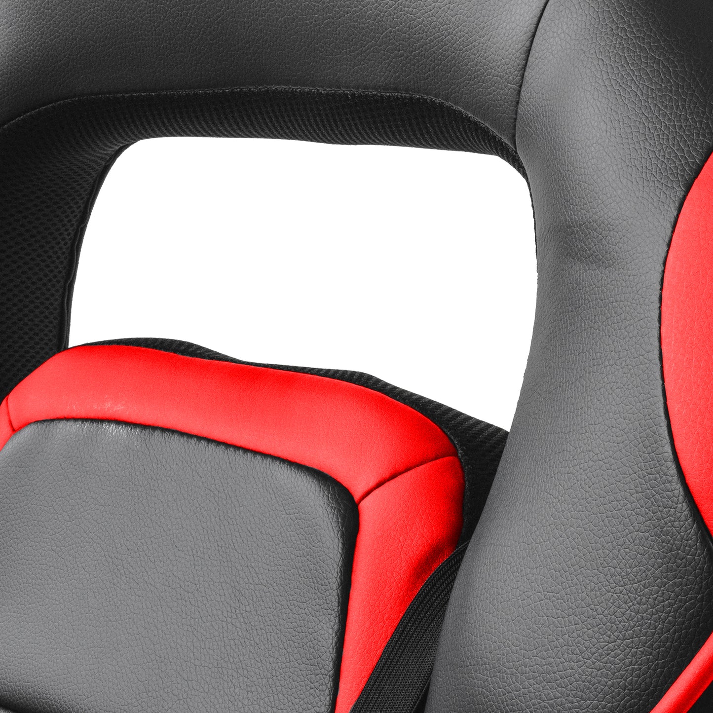 Silla Gamer Samus-Red Reclinable con Descansapies Roja
