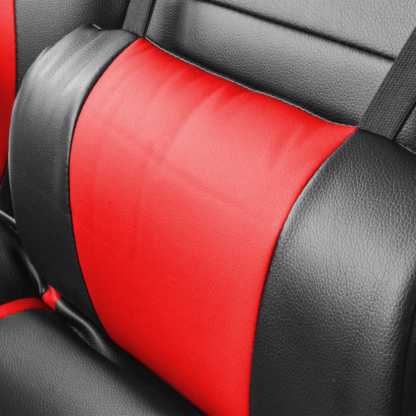 Silla Gamer Samus-Red Reclinable con Descansapies Roja