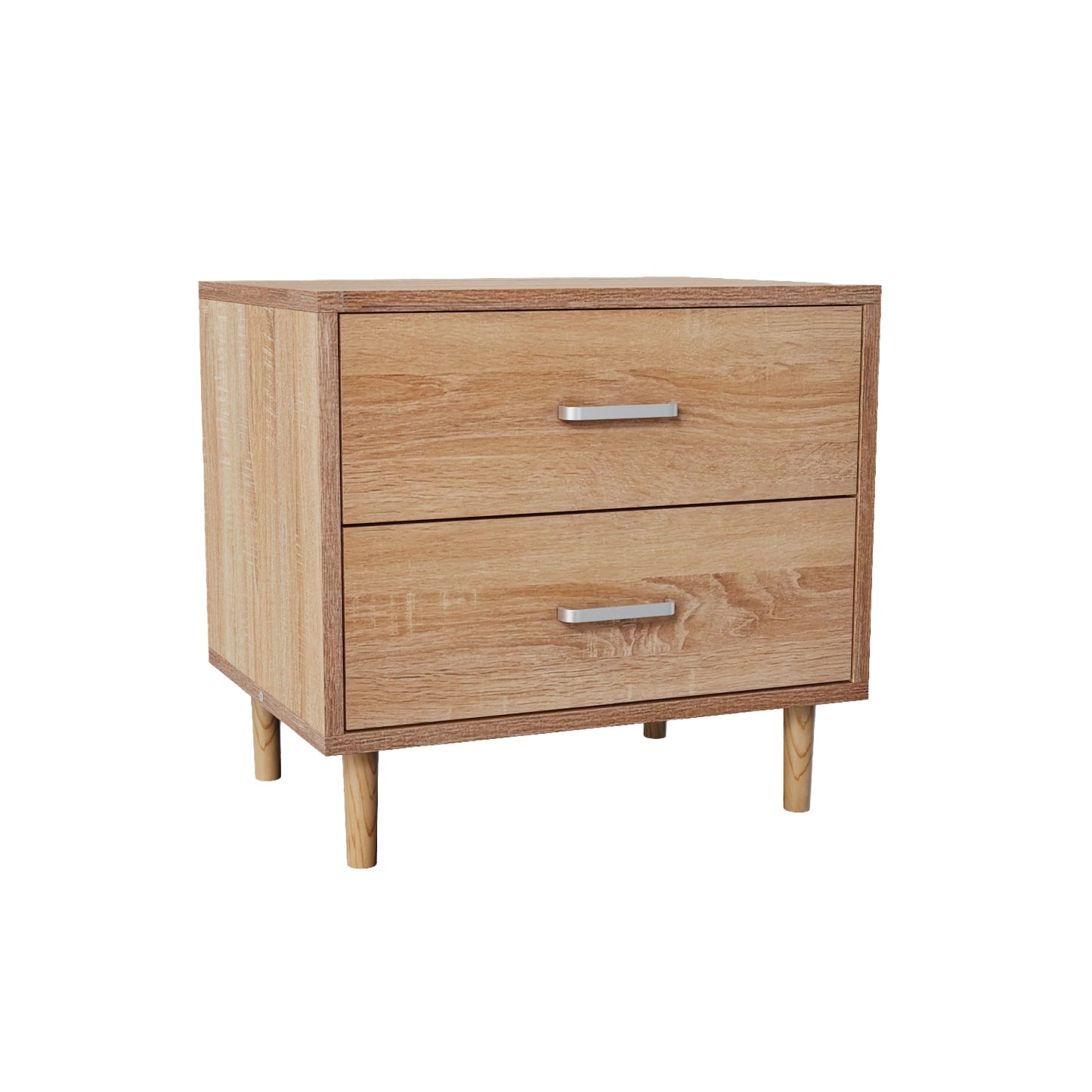 Buró con Cajones Minimalista Estilo Madera Roble