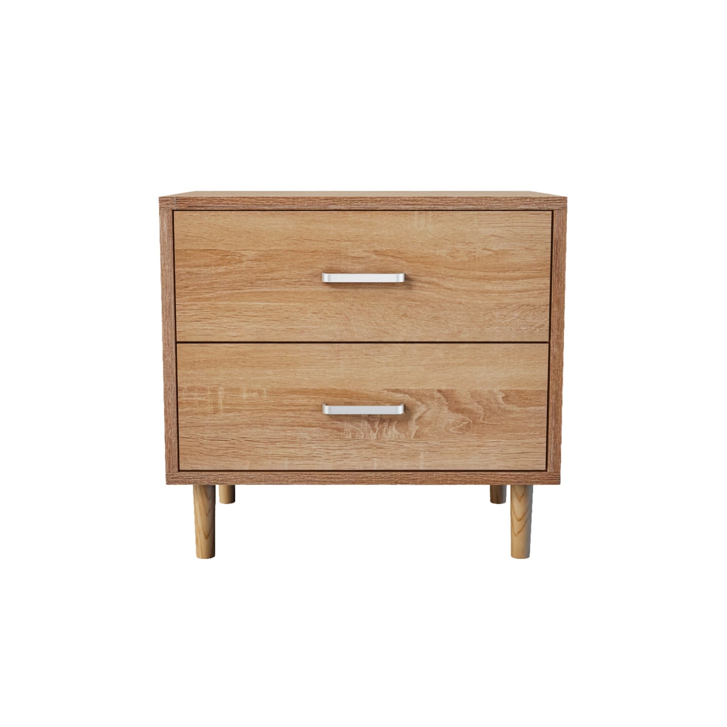 Buró con Cajones Minimalista Estilo Madera Roble