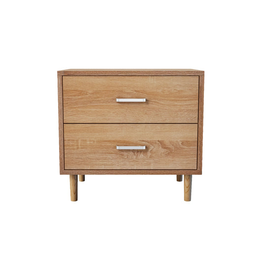 Buró con Cajones Minimalista Estilo Madera Roble