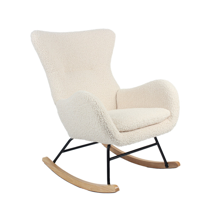 Silla Mecedora Tavia Beige