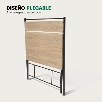 Escritorio Tripoli-N Plegable Negro