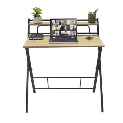 Escritorio Tripoli-N Plegable Negro