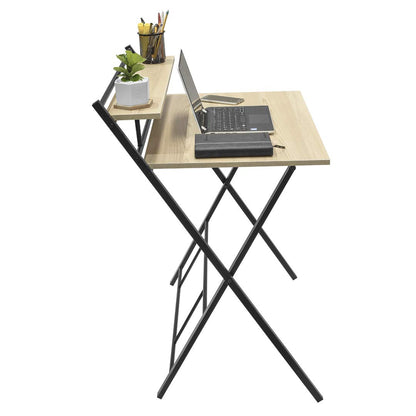 Escritorio Tripoli-N Plegable Negro