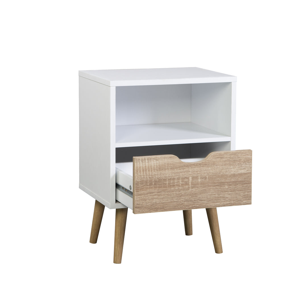 Combo Recámara Nórdica: 2 Burós + Cómoda