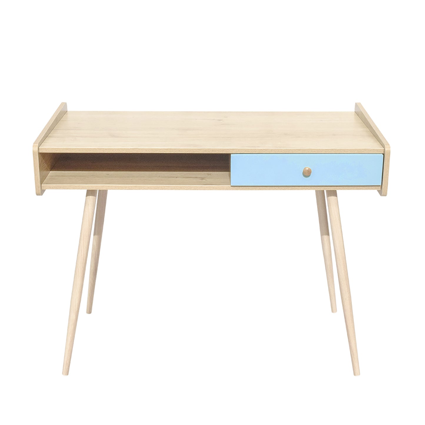 Escritorio Vintage-Blue con Cajón Azul