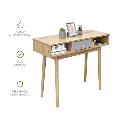 Escritorio Vintage-Grey Café y Gris