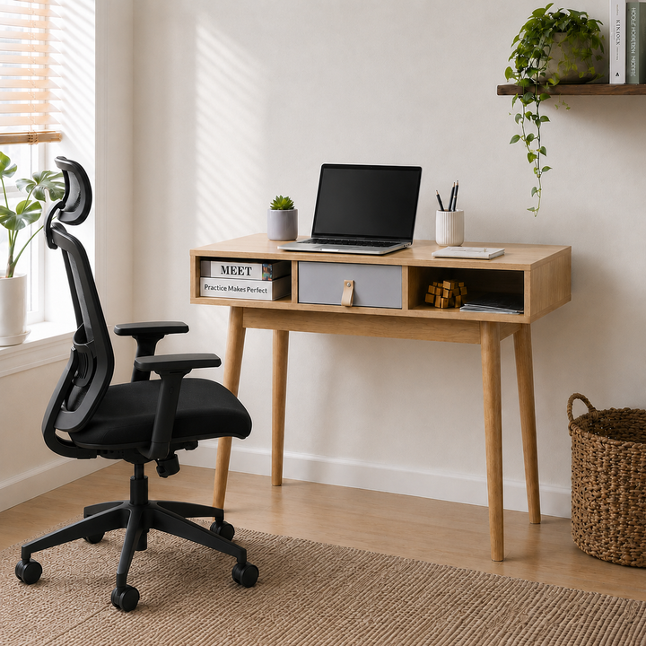 Escritorio Vintage-Grey Café y Gris