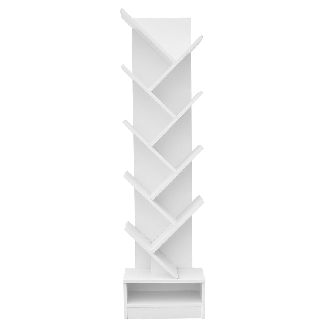 Librero Visdom Vertical Diseño Moderno Blanco