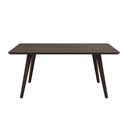 Mesa de Comedor Zuren 6 Personas Café Oscuro