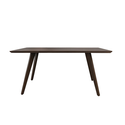 Mesa de Comedor Zuren 6 Personas Café Oscuro