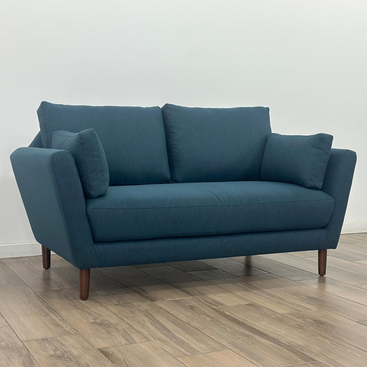 Sofá 2 Plazas Malaga Azul Marino