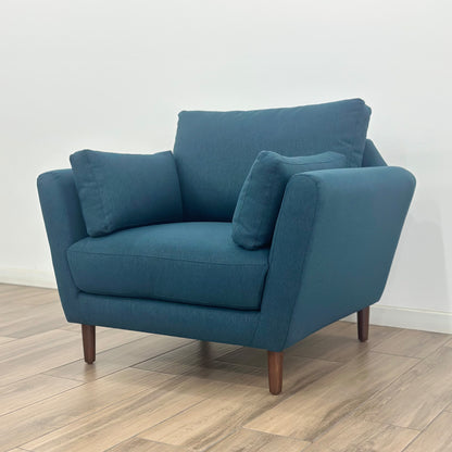 Sillón Individual Malaga Azul Marino