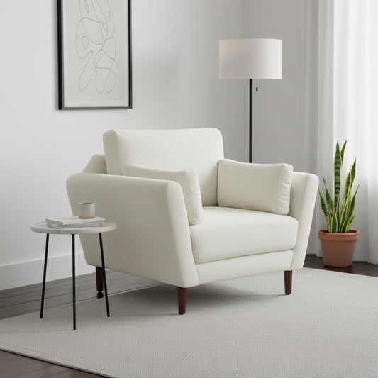 Sillón Individual Malaga Hueso