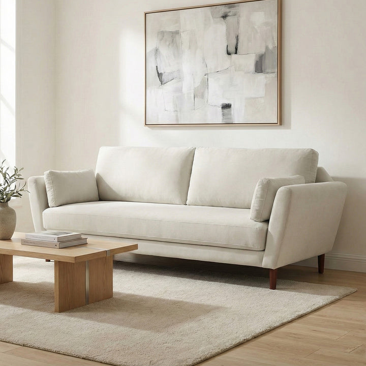 Sofá de 3 Plazas Malaga Hueso