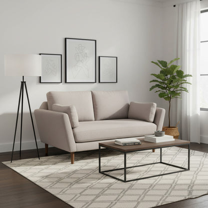 Sofá 2 Plazas Malaga Taupe