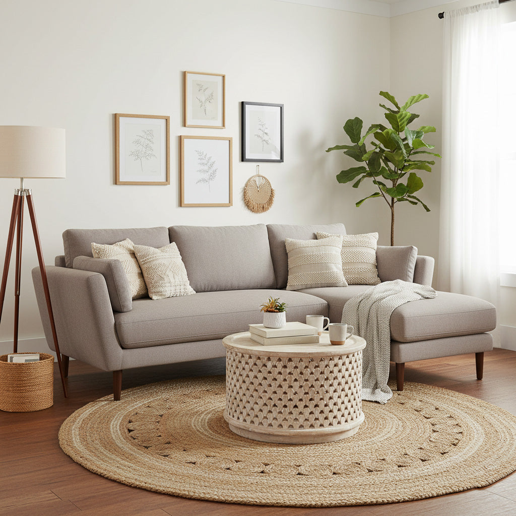 Sala Esquinero Sofa Modular Malaga Taupe