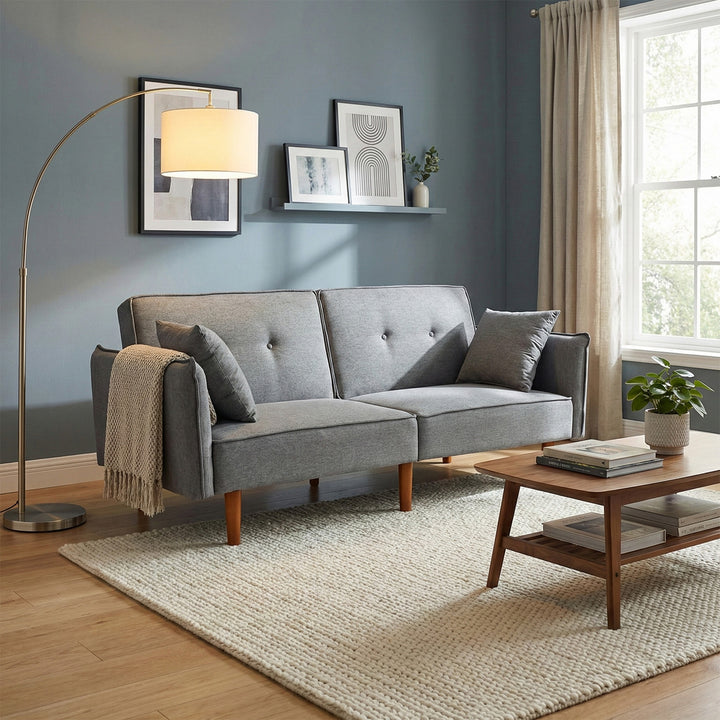 Sofá Cama 2 Plazas Mitah Gris