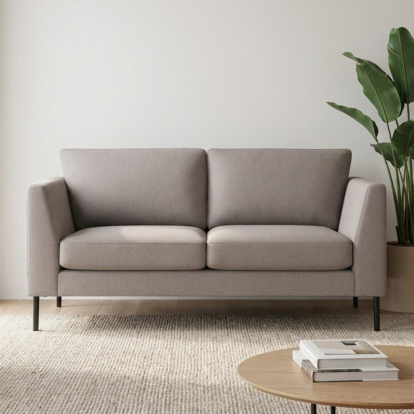 Sofá 2 Plazas Murcia Tela Bloom Taupe