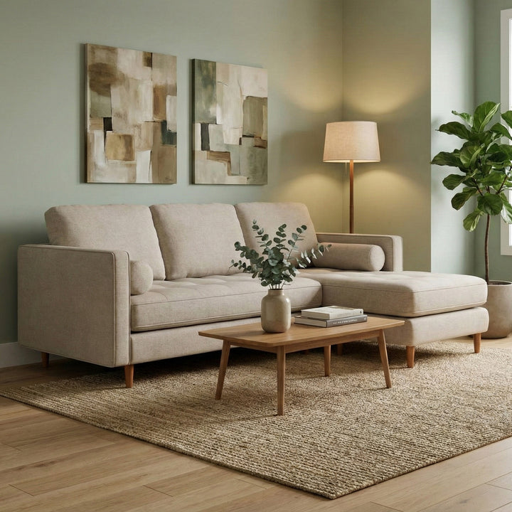 Sala Esquinero Sofa Modular Oviedo Beige