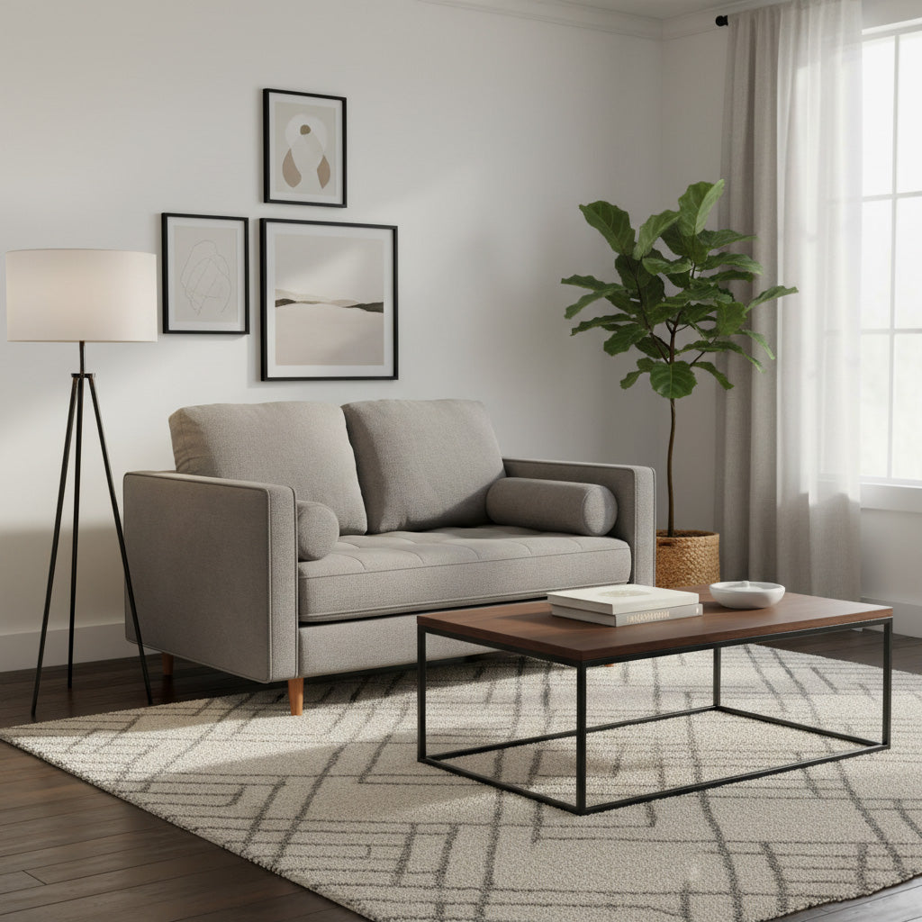 Sofá 2 Plazas Oviedo Tela Montreal