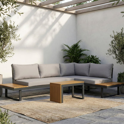 Set de Exterior Saigon Sofá + Mesa de Centro