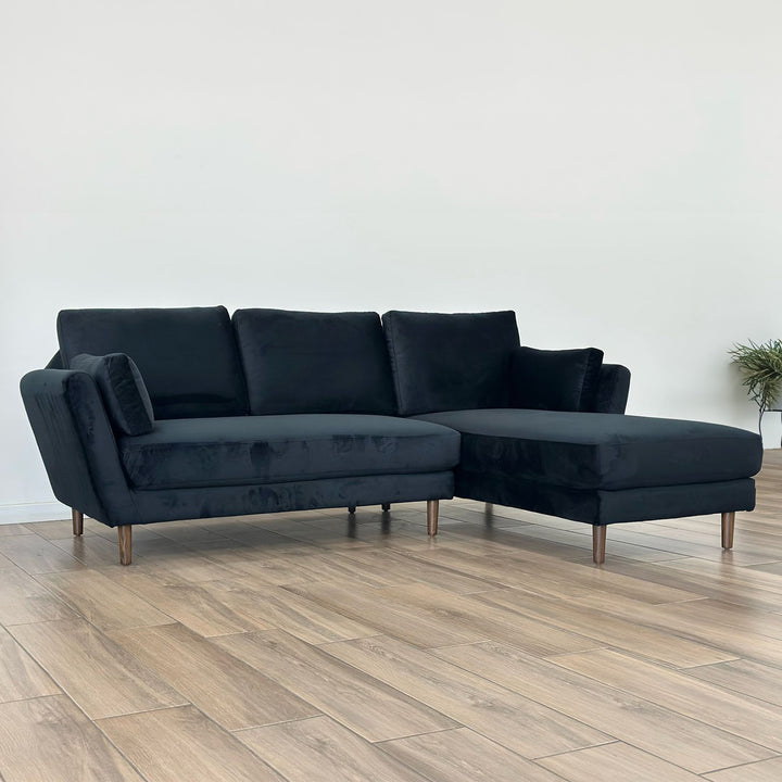 Sala Esquinero Sofa Modular Malaga Negro