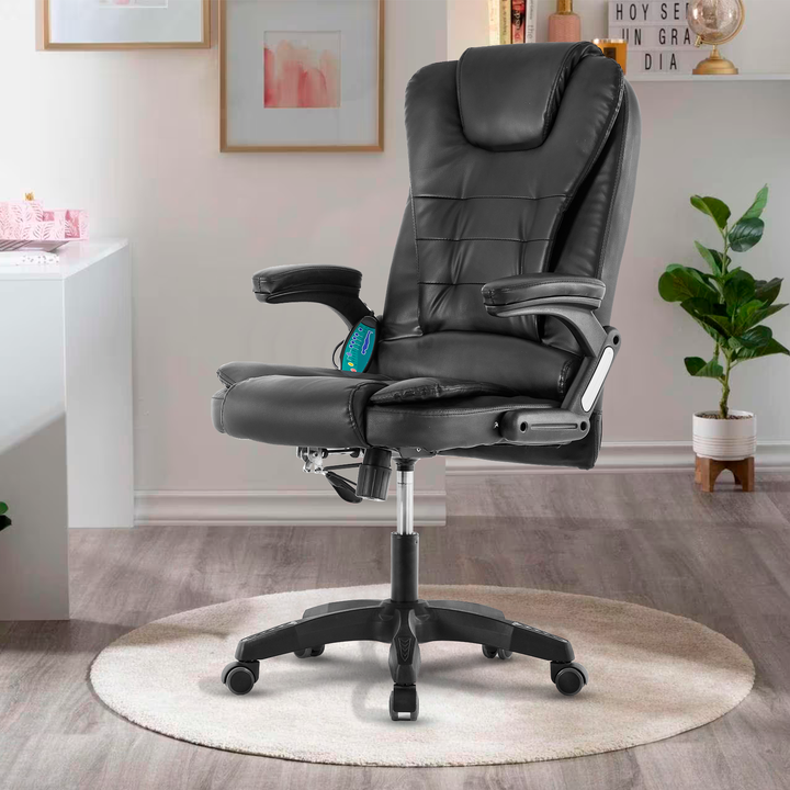 Silla de Oficina Ergonómica Masajeadora con Control Remoto