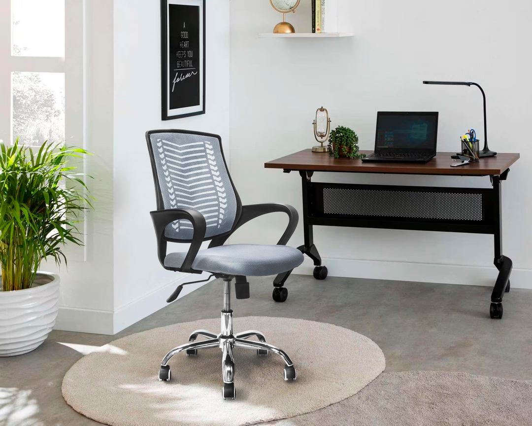 Silla de Oficina Sill-C2G Ergonómica Gris