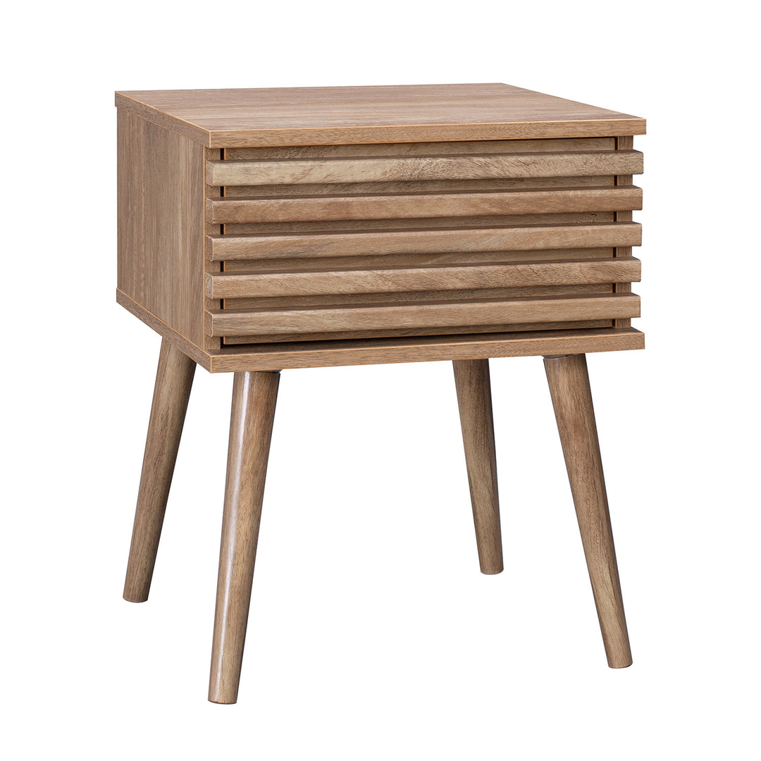 Buró Retro con Cajón Café