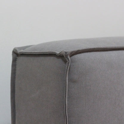 Base de Cama Queen Gala Con Cabecera Gris