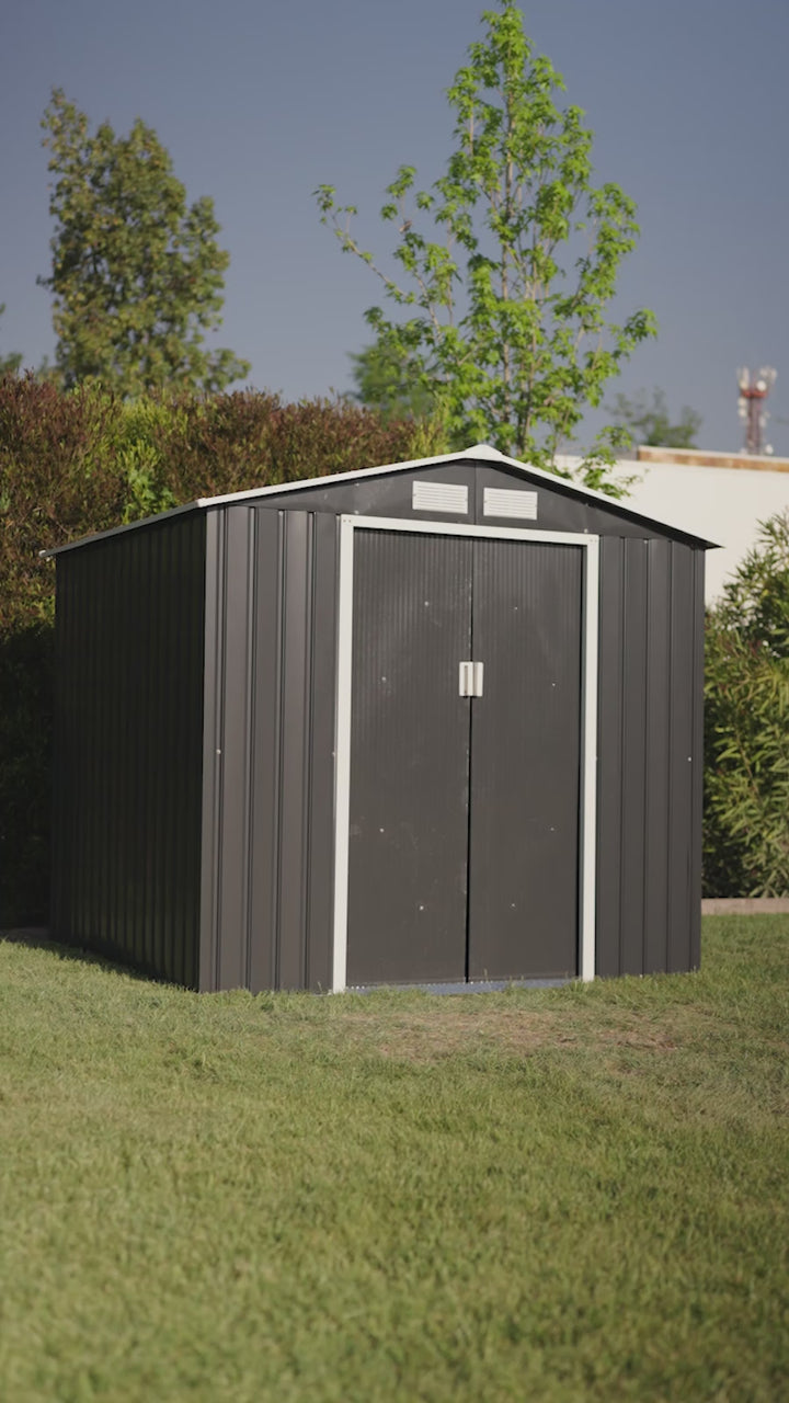 Cobertizo de Almacenamiento Para Exterior 213x191x195