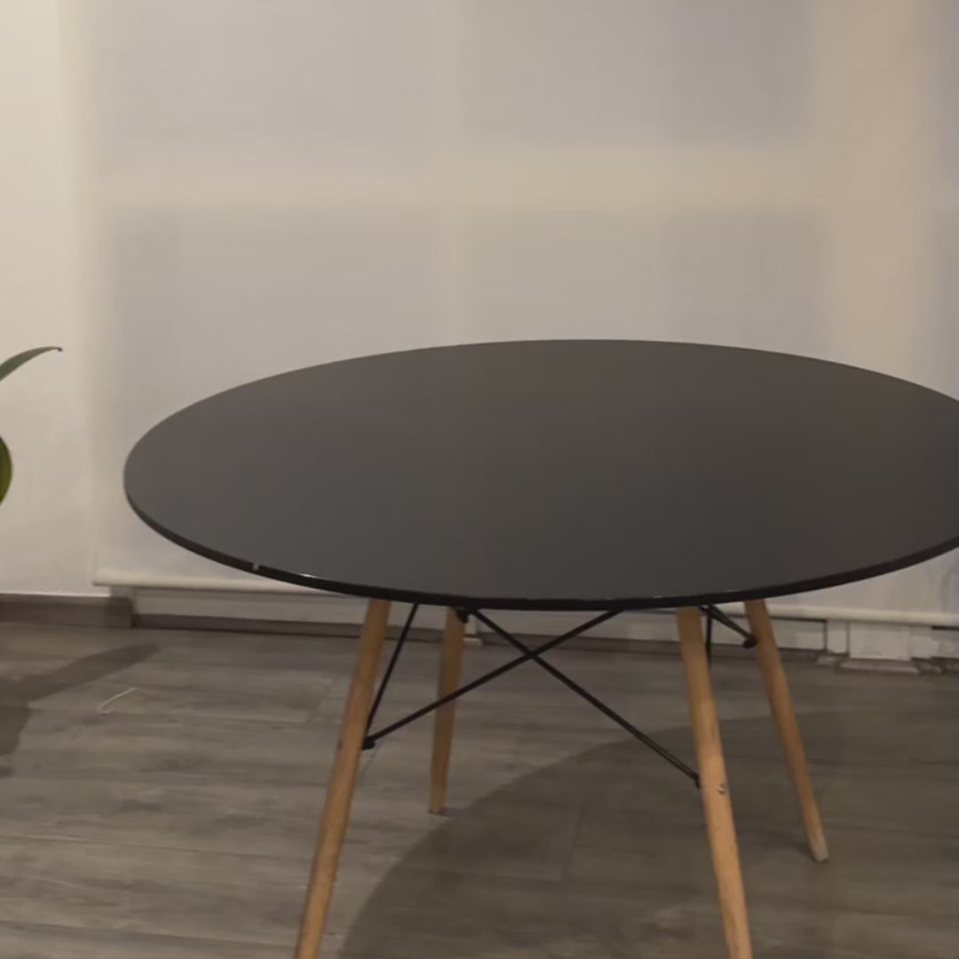 Set 2 Sillas de Comedor Tapizadas Respaldo Curvo Blancas