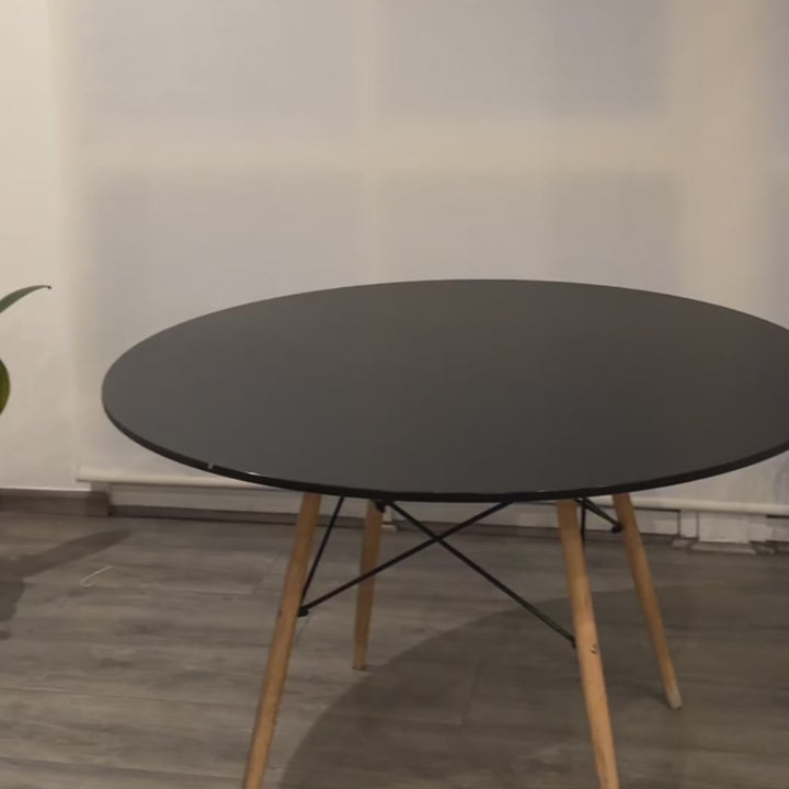 Set 2 Sillas de Comedor Tapizadas Respaldo Curvo Blancas