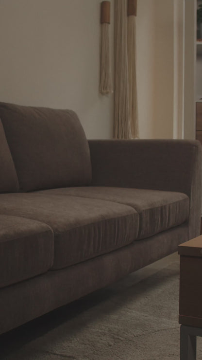 Sofá 3 Plazas Murcia Tela Bloom Taupé