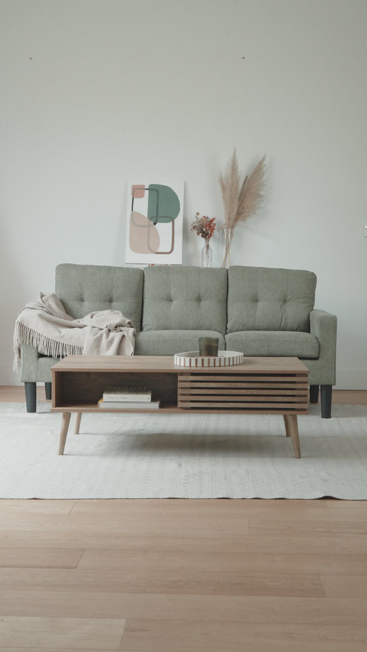 Sofá 3 Plazas Sutri Verde