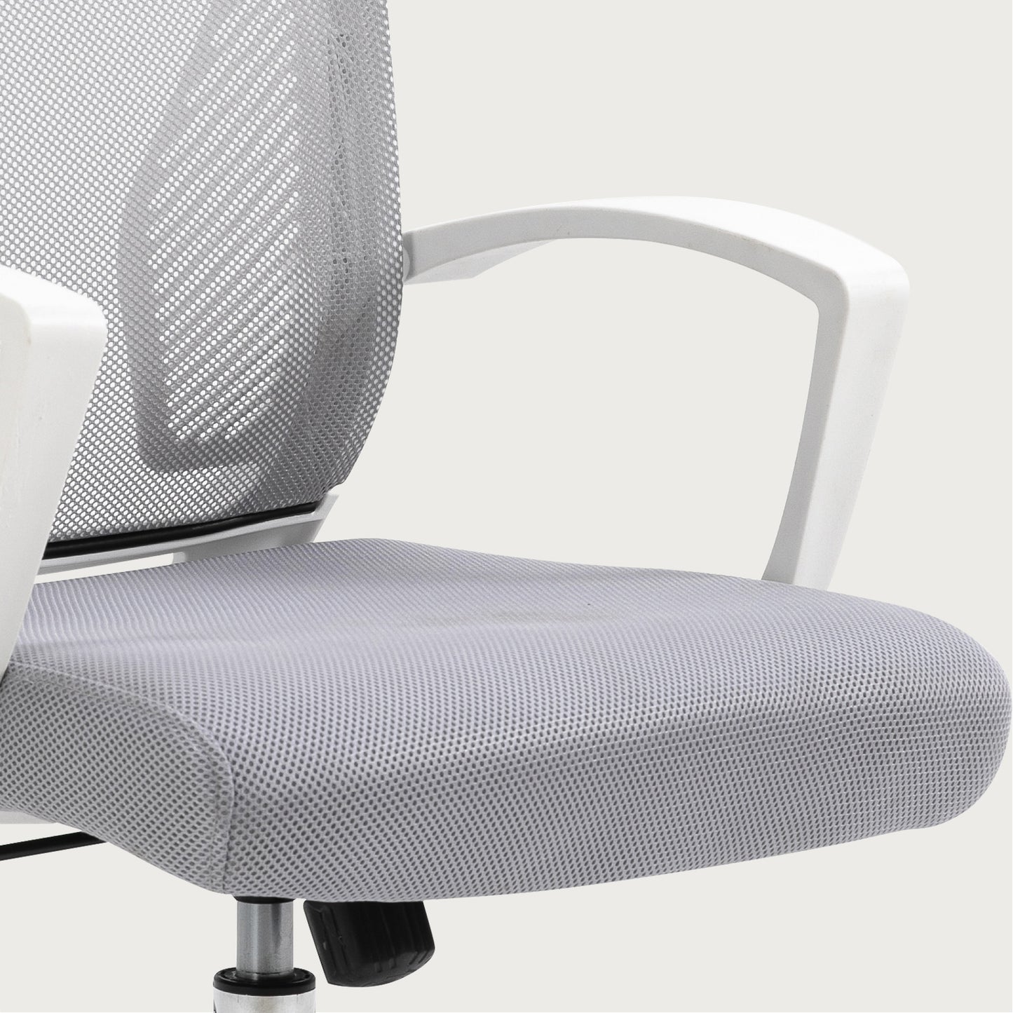 Silla de Oficina Burdeos Semi Reclinable Gris