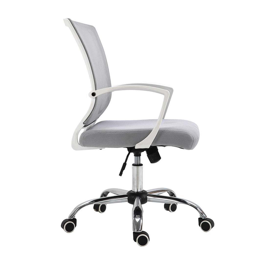 Silla de Oficina Burdeos Semi Reclinable Gris